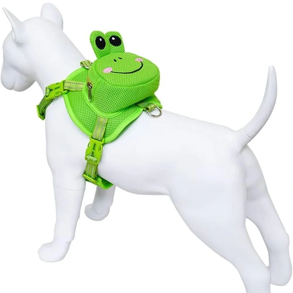 Outdoor Dog‎ Harness Backpack D-Ring Adjustable Dog Bag Large Dogs